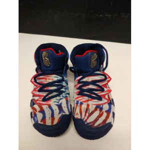 Nike Kybrid S2 "What The USA" Youth Shoe  1.5 Y Tie Dye Metallic Gold DA2322-400